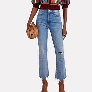 MOTHER The Hustler Ankle Fray Jeans